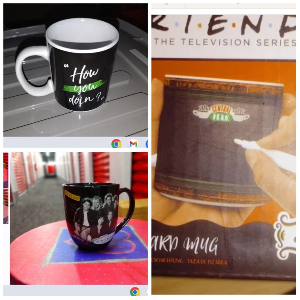 friends mug 3 pc mug bundle